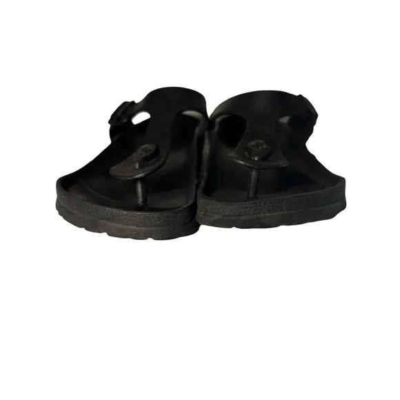 Birkenstock Size 37 Gizeh Essentials EVA in Black Thong Footbed Sandal - Picture 3 of 13